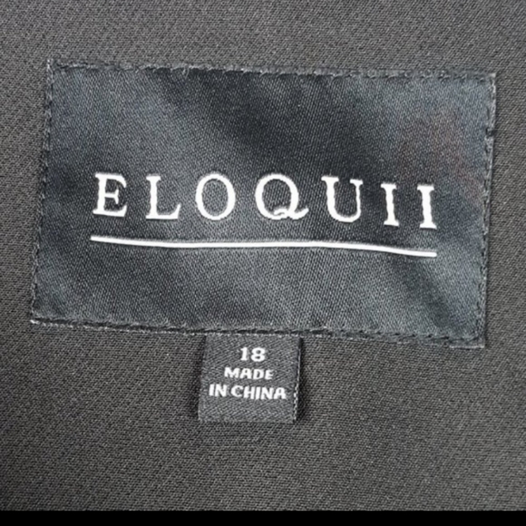 NWT Eloquii Bow Crop Blazer Jacket - Picture 6 of 8